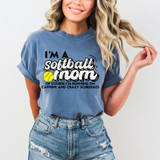 I'm A Softball Mom DTF Heat Transfer