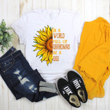In a World Full of Grandmas Be a Gigi Sunflower Sublimation Transfer
