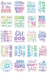 Dog Mom Variety Pack Sticker Sheet