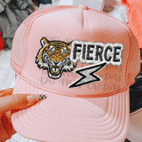 Fierce Tiger Faux Patch DTF Heat Transfer