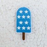 INDIVIDUAL Patriotic Popsicle Embroidered HAT/POCKET Patch
