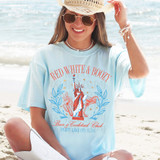 Statue of Liberty Red White & Boozy Beer & Cocktail Club DTF Heat Transfer