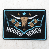 Howdy Honey Embroidered HAT/POCKET Patch