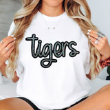 Tigers Sequin Patch