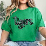 Tigers Sequin Patch, a decorative patch featuring a tiger design with shiny sequins.