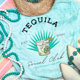 Tequila Social Club Screen Print Heat Transfer