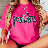 Panthers Sequin Patch