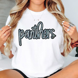 Panthers Sequin Patch