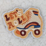 Let's Roll Embroidered  HAT/POCKET Patch