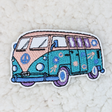 VW Van Embroidered  HAT/POCKET Patch