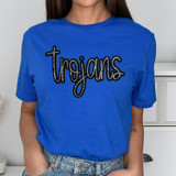 Trojans Sequin Patch