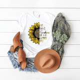 I've got sunshine on a cloudy day sunflower leopard print Sublimation Transfer