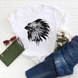 Black indian headdress Sublimation Transfer