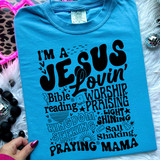 Jesus Lovin' Mama DTF Heat Transfer