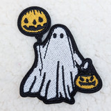 Ghost Embroidered HAT/POCKET Patch 