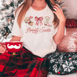 Howdy Santa Coquette DTF Heat Transfer