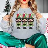 Brushstroke Nutcrackers DTF Heat Transfer