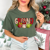 Granny Christmas Bells DTF Heat Transfer