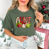 Aunt Christmas Bells DTF Heat Transfer