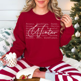 Winter WHITE DTF Heat Transfer