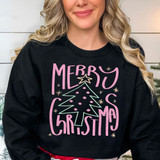 Merry Christmas Minimalist DTF Heat Transfer