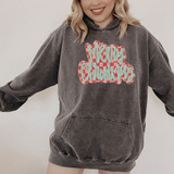 Merry Christmas Checkered DTF Heat Transfer