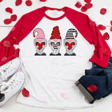 Glitter Gnome Valentine Sublimation Transfer