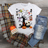 Nightmare before Christmas Jack Skellington Spooky tree Fan art Sublimation Transfer