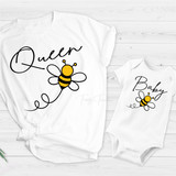 Baby bee YOUTH and TODDLER mommy and me set Sublimation Transfer