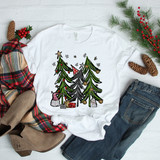 Christmas Tree Gnomes Sublimation Transfer