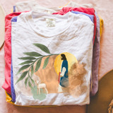 Watercolor Jesus DTF Heat Transfer