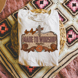 Made To Worship Western DTF Heat Transfer 