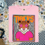 Tigers Colorful Mascot DTF Heat Transfer 
