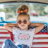 Red, White, Western DTF Heat Transfer
