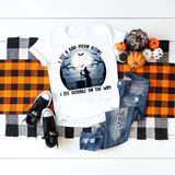 Bad Moon Rising Witch Halloween Sublimation Transfer