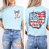 God Bless - Pick Your State SET DTF Heat Transfer