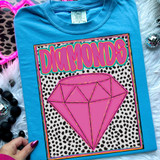 Diamonds Colorful Mascot DTF Heat Transfer