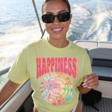 Happiness Melting Happy Face DTF Heat Transfer