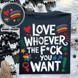 Love Whoever The Fuck You Want Set DTF Heat Transfer