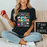 SPED Teacher Word Art DTF Heat Transfer