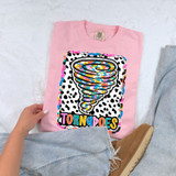 Dotted Graffiti Mascot DTF Heat Transfer