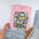 Dotted Graffiti Mascot DTF Heat Transfer