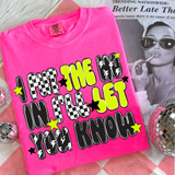 I Put The No In I'll Let You Know Retro DTF Heat Transfer