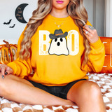 Boo Cowboy Ghost DTF Heat Transfer