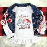 Merry Christmas Gnomes Sublimation Transfer