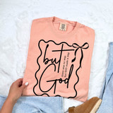 But God Bow BLACK DTF Heat Transfer