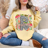Leopard Floral Easter Occupation DTF Heat Transfer
