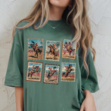 Western Stamp Collage DTF Heat Transfer