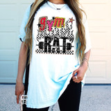 Retro Gym Rat DTF Heat Transfer