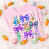 Easter Bears & Bows DTF Heat Transfer